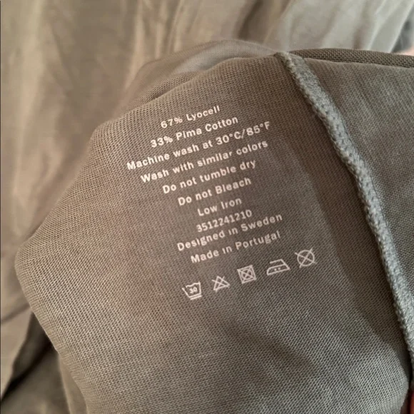 CDLP MidWeight T-Shirt Sage Lyocel Pima Cotton M - Picture 9 of 10